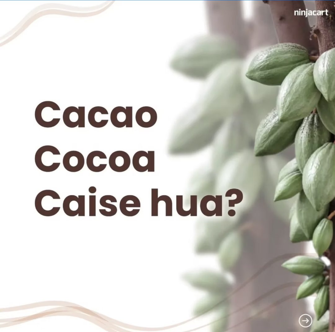 Ninjacart — cacao vs cocoa carousel opener
